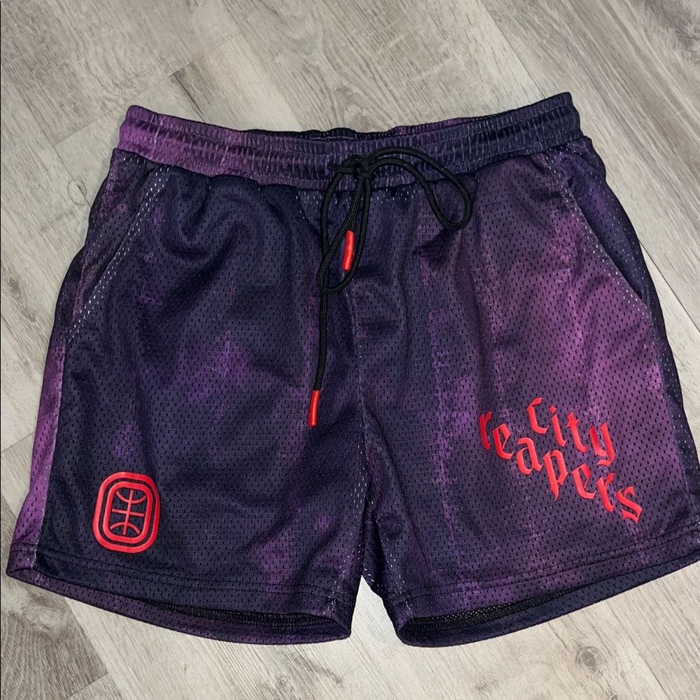 Brand new Overtime Men's small City Reaper Mesh Shorts NWT